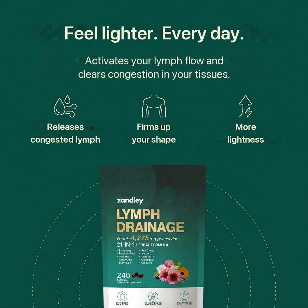 LymphCaps™ Lymphatic Drainage Softgels