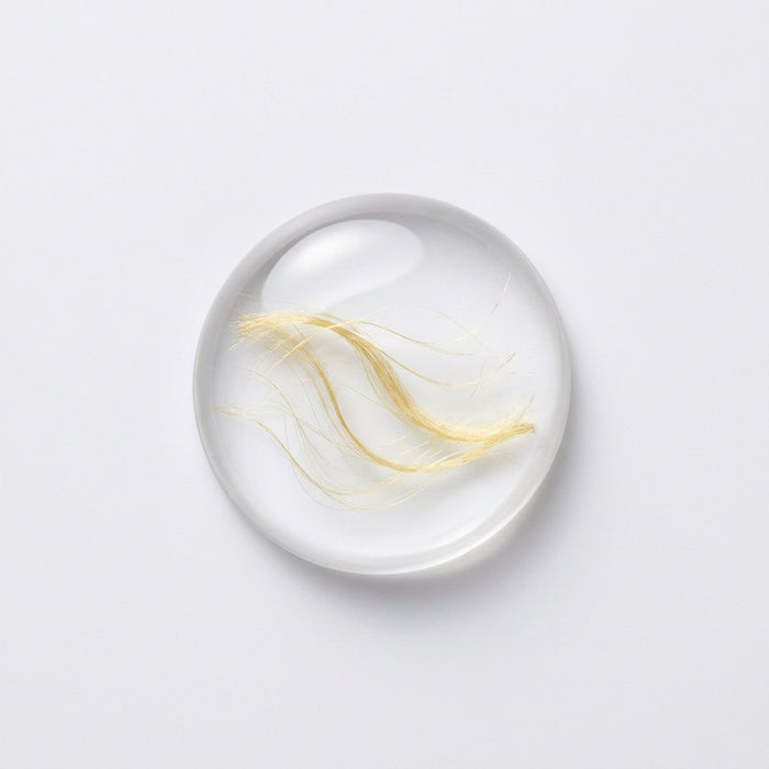 Silk Peptides in a drop of serum